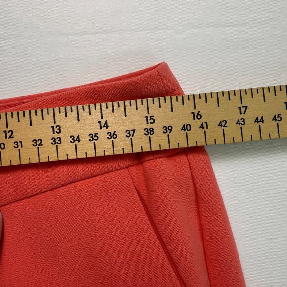 TALBOT Signature Women Straight Leg Ankle Pants Mango Spicy Size 4 - Picture 7 of 11